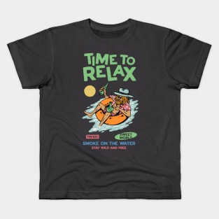 Time To Relax Kids T-Shirt